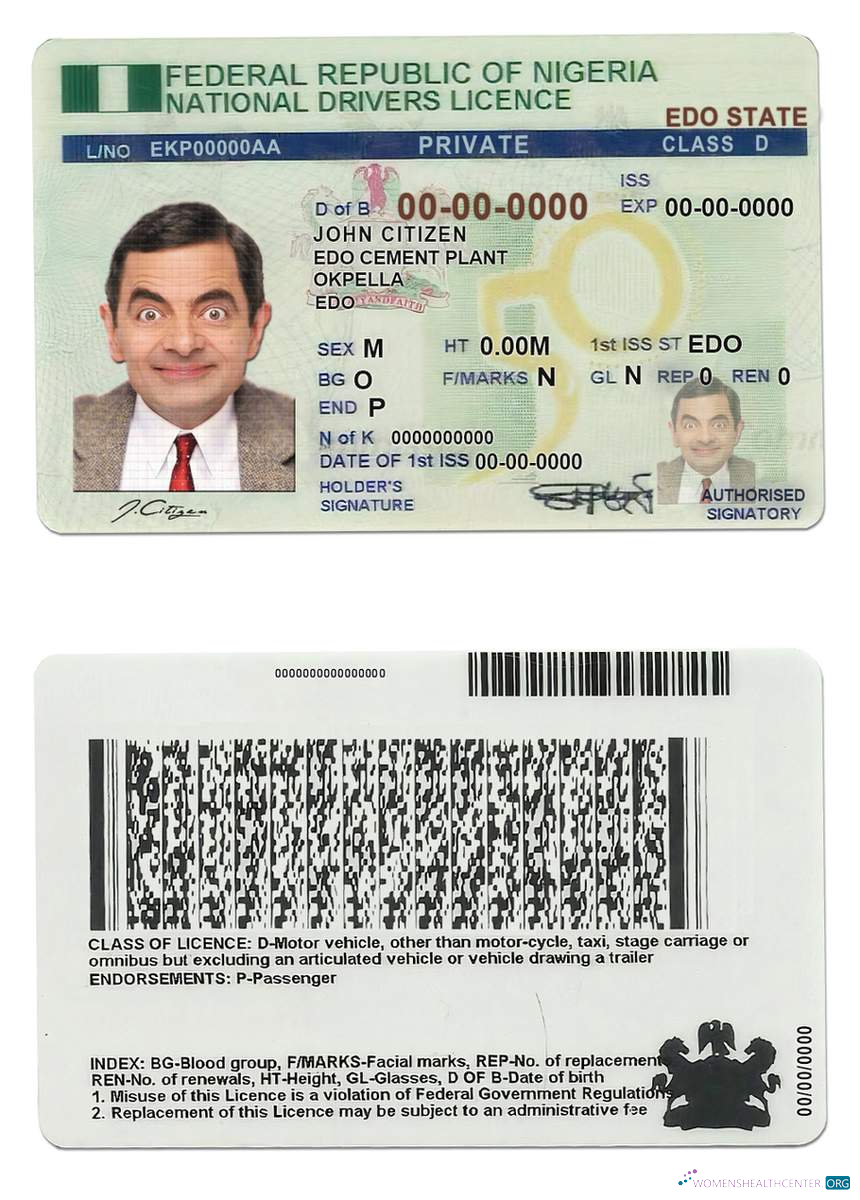 download Nigeria driving license